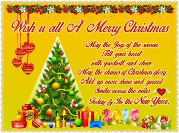 Wish U All A Merry Christmas