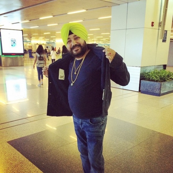 Daler Mehndi  In Green Turban