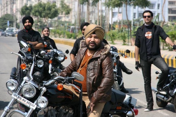 Daler Mehndi On Bike