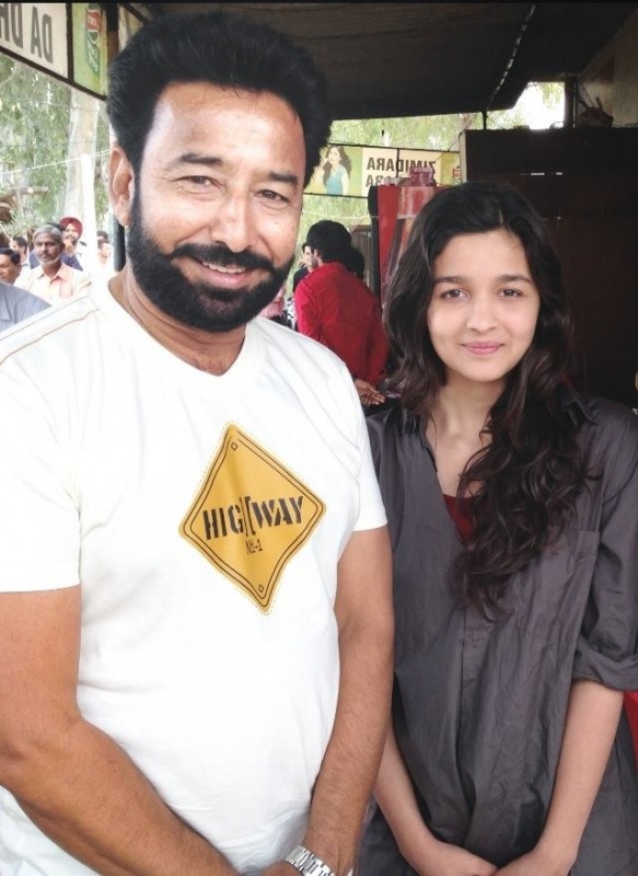 Darshan Aulakh With Alia Bhatt