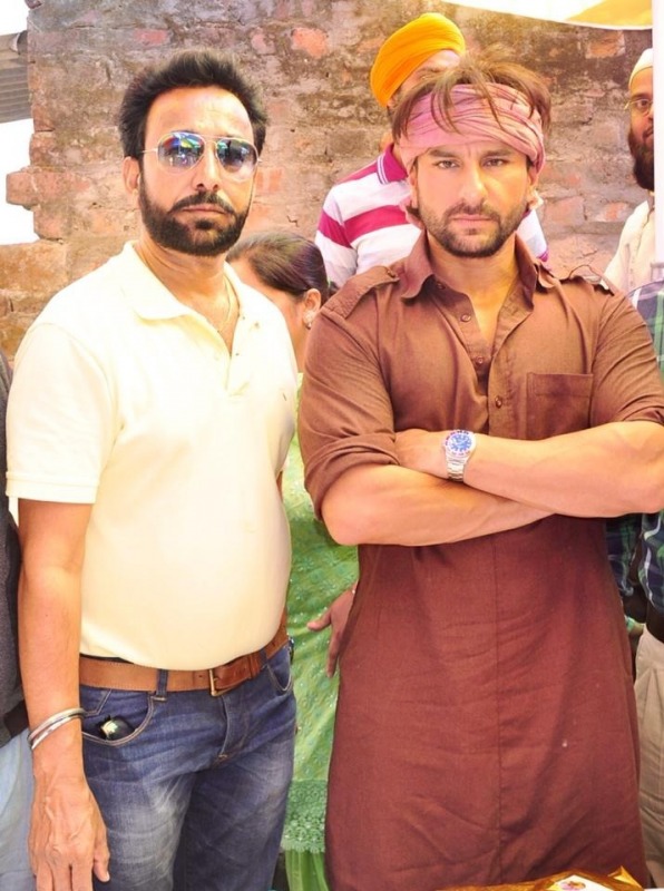 Darshan Aulakh With Saif Ali Khan