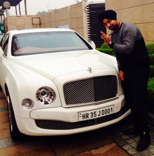 Deep Money Posing With Car