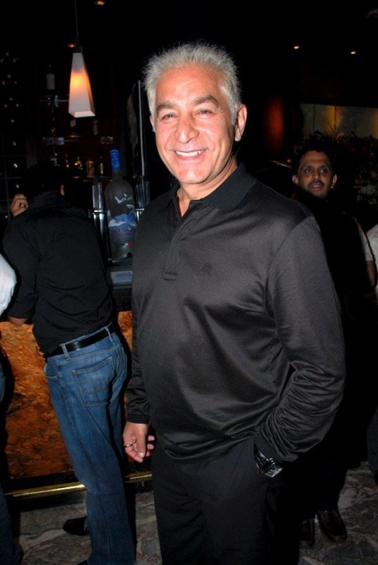 Dilip Tahil In Black Dress