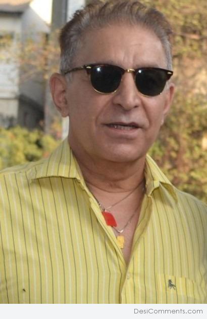 Dilip Tahil In Yellow Shirt