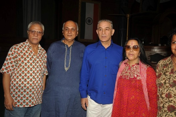 Dilip Tahil Looking Good In Blue Shirt