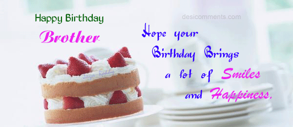 Happy Birthday Brother