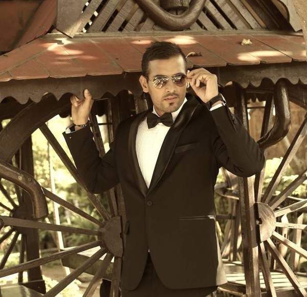 Garry Sandhu In Black Coat