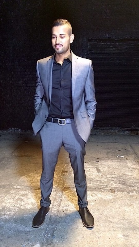 Garry Sandhu In Grey Coat Pant