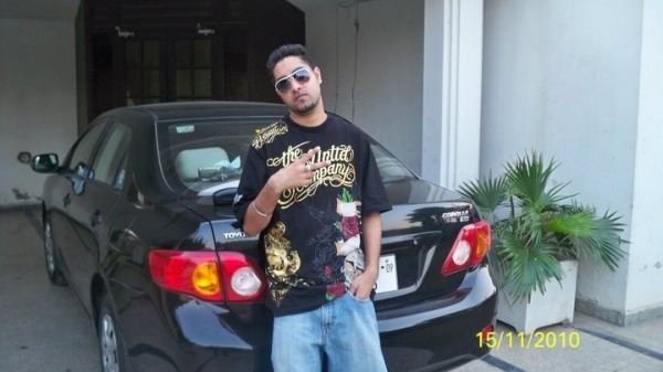 Gora Singh Posing With Car