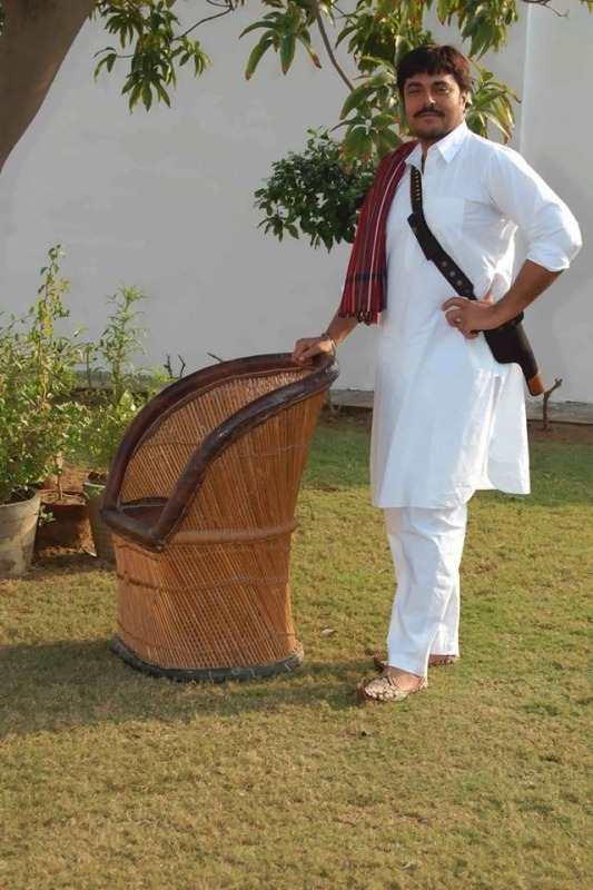 Guggu Gill in White Kurta Pajama