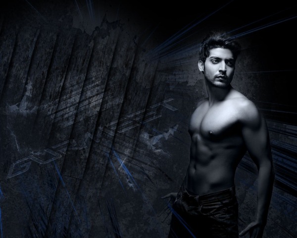 Gurmeet Chaudhary Black And White Image