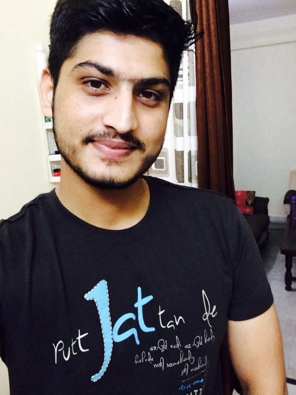 Gurnam Bhullar In Black T – Shirt