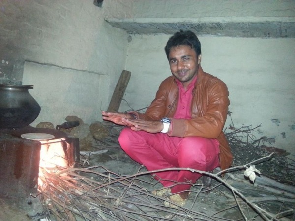 Gurvinder Brar In Brown Jacket