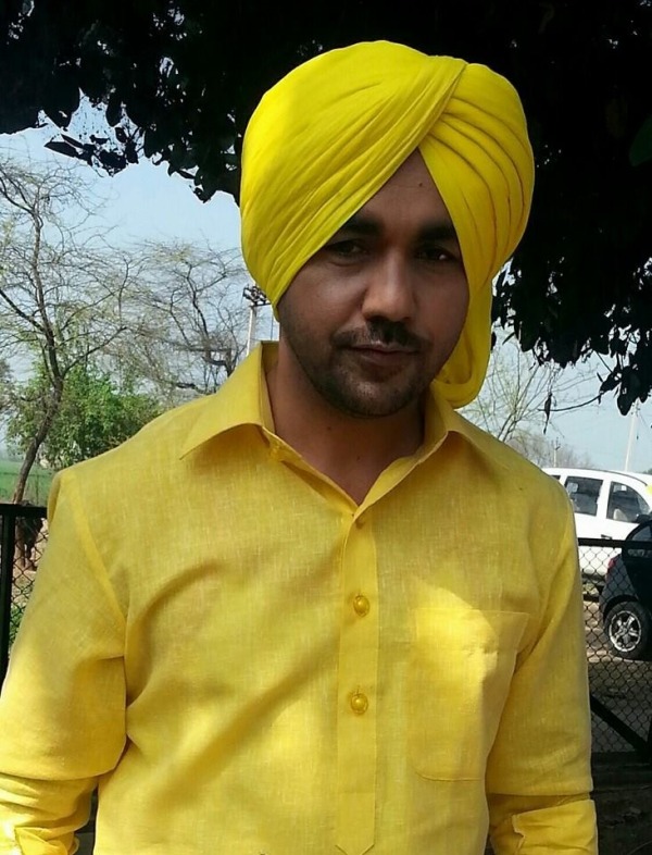 Gurvinder Brar In Yellow Turban