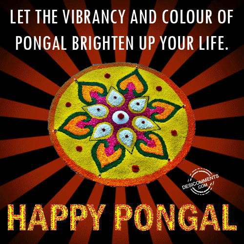 Color of Pongal brighten up your life