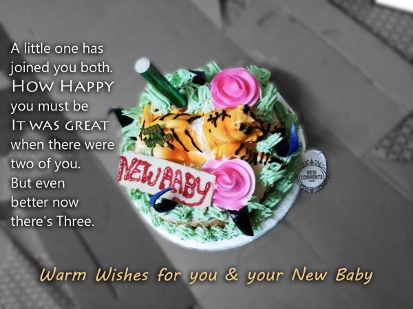 Warm wishes for you & your new baby