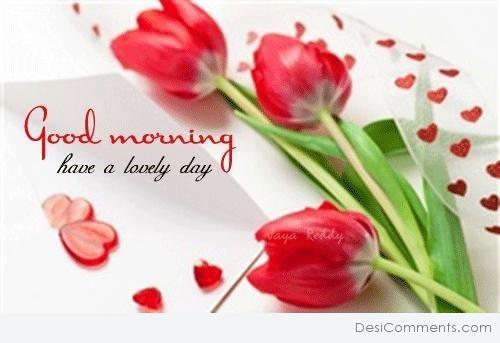 Good Morning - Have a lovely day