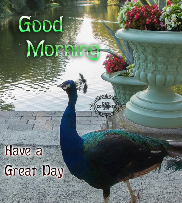 Good morning - Have a great day