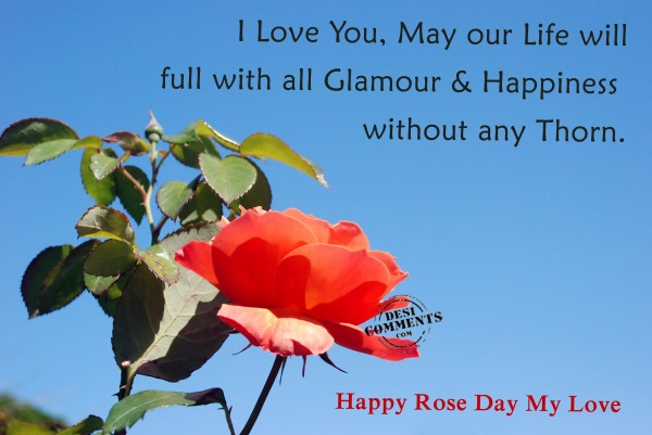 Happy rose day my love