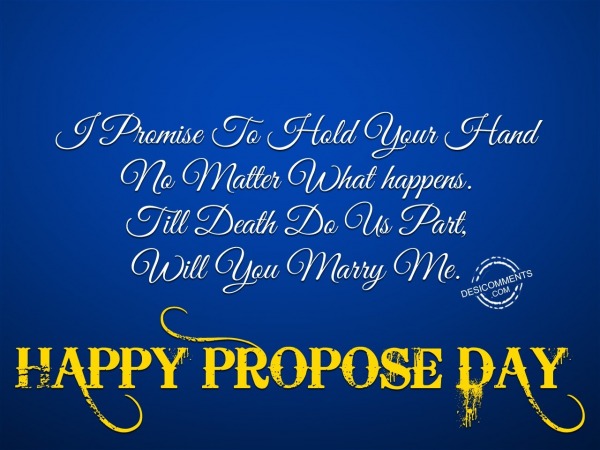 Will you marry me..?