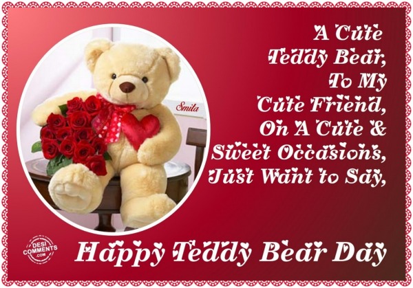 Happy Teddy Bear Day