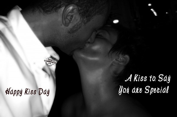 A kiss to say you are special - Happy Kiss Day