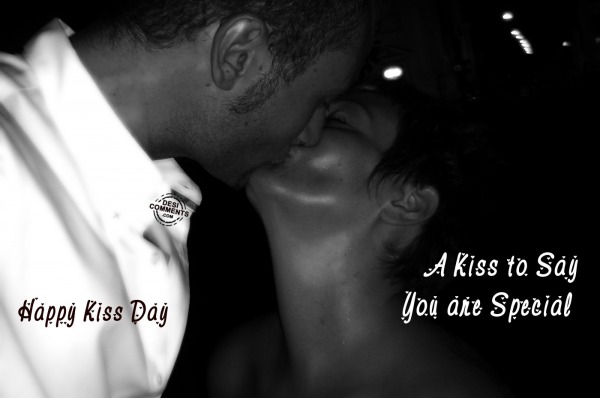 A kiss to say you are special – Happy Kiss Day