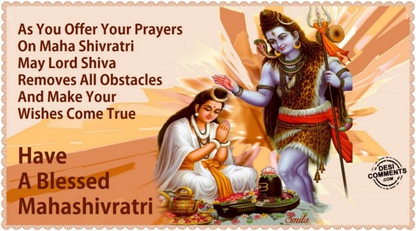 Have A Blessed Mahashivratri