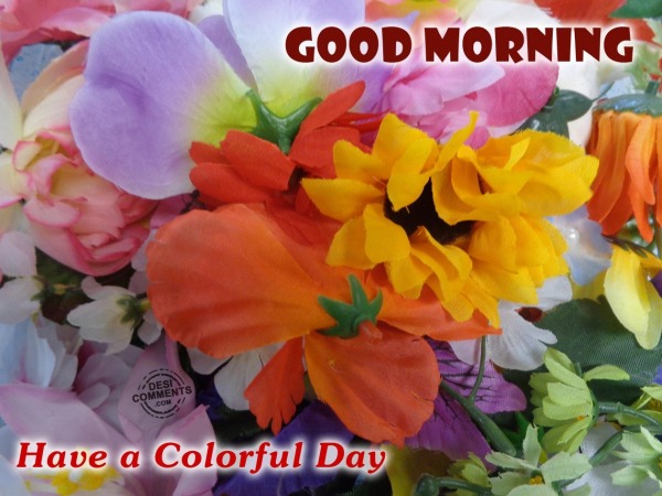 Good Morning – Have a colorful day