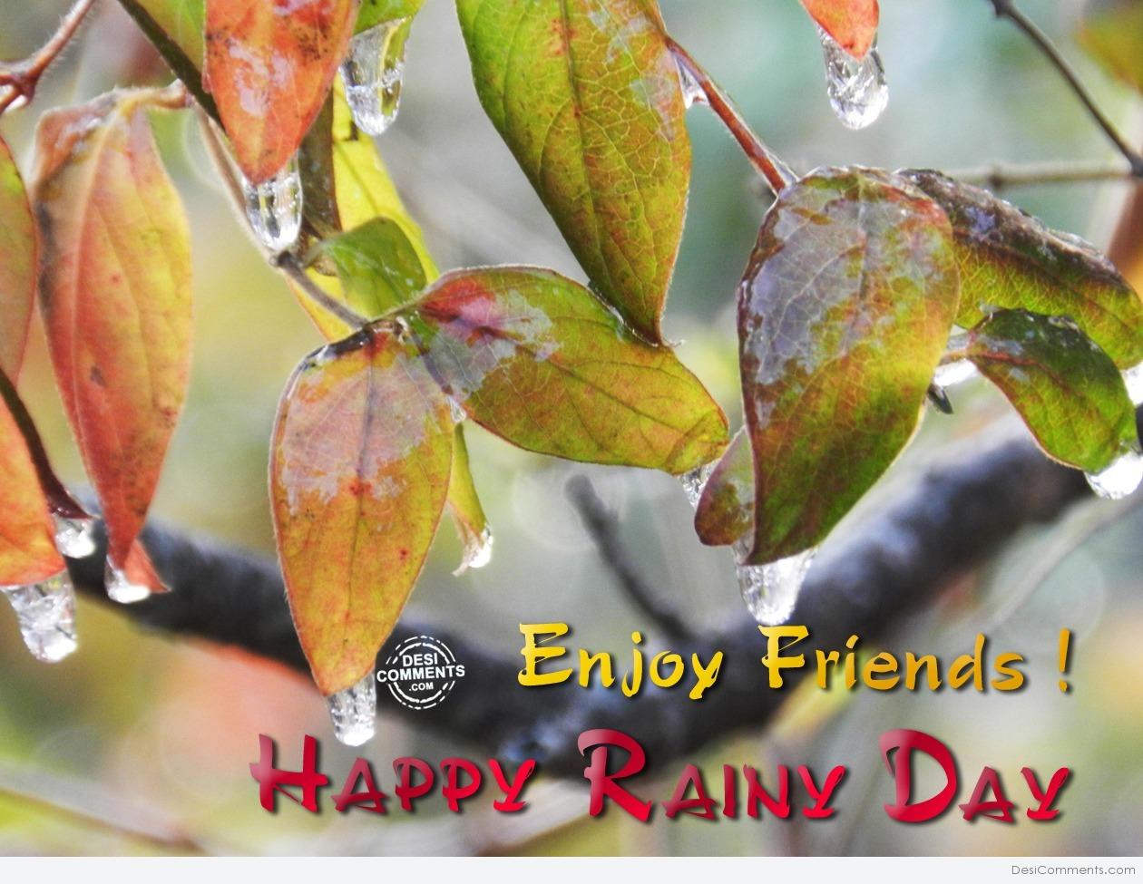 Happy Rainy Day - DesiComments.com
