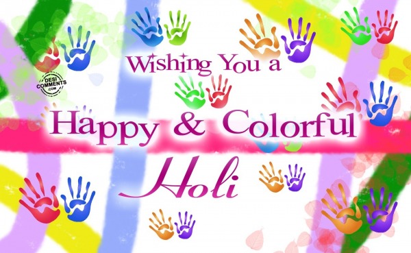 Colorful Holi