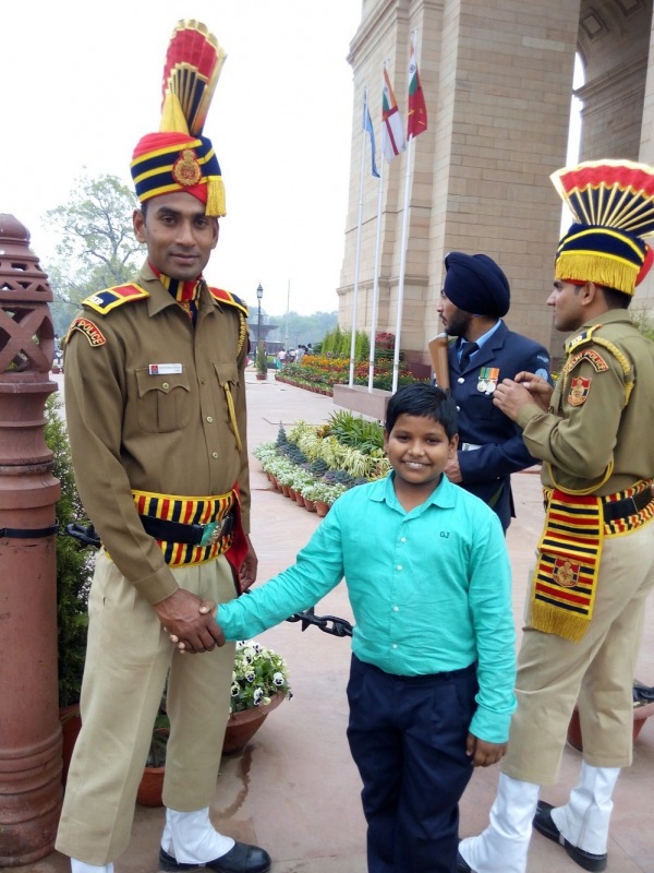 At India Gate