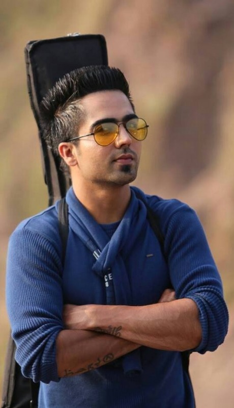 Hardy Sandhu In Blue Clothes