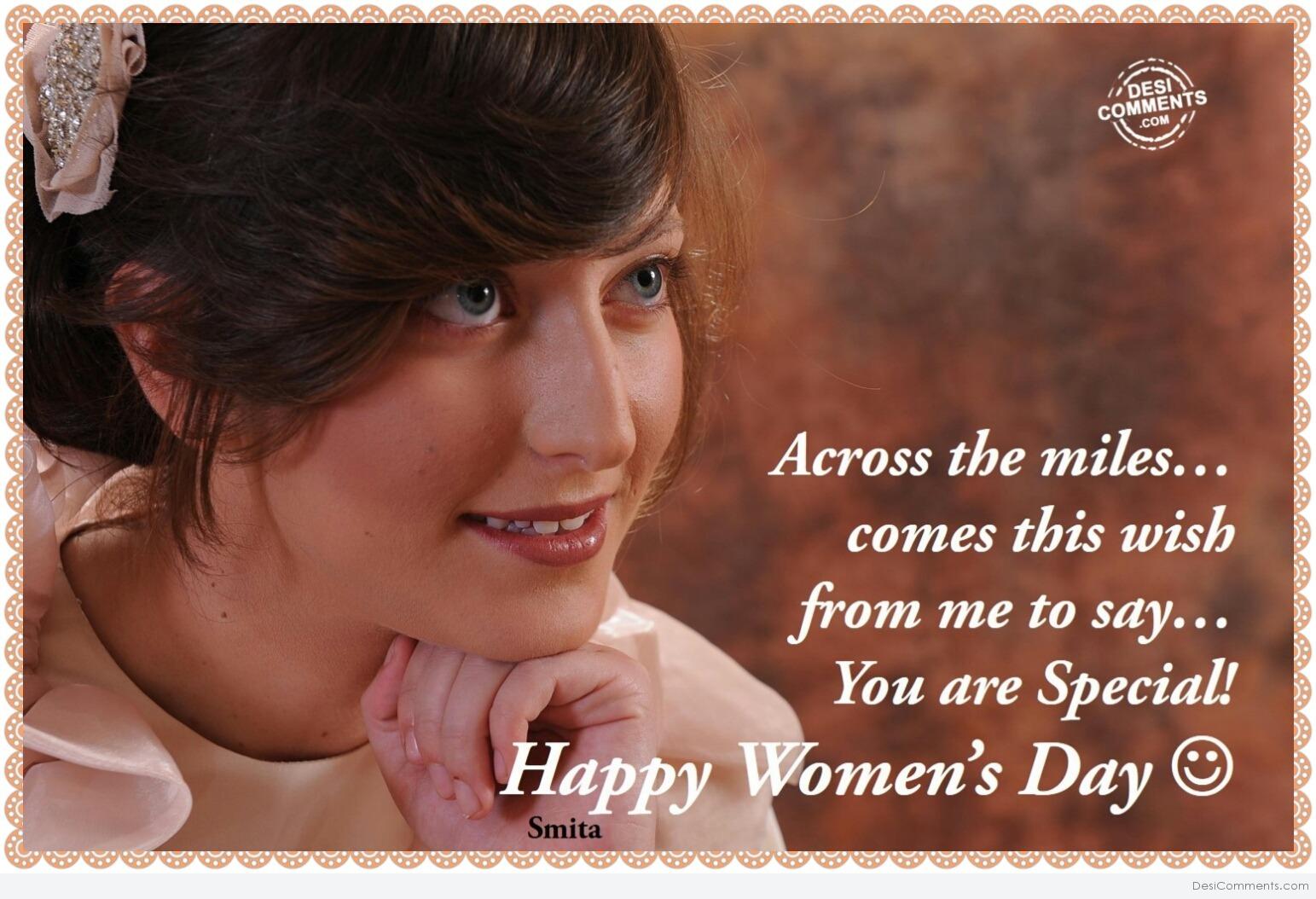 Happy Women's Day - DesiComments.com