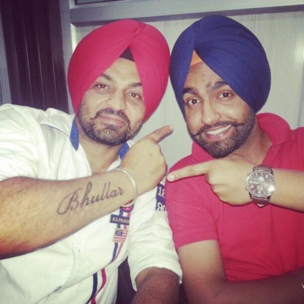 Harinder Bhullar With Ammy