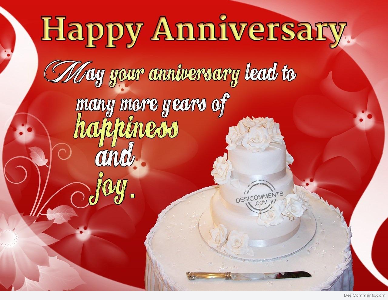 Happy Wedding Anniversary - DesiComments.com