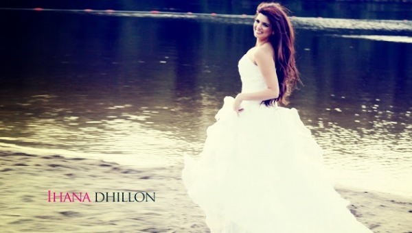 Ihana Dhillon In White Dress