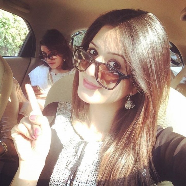 Isha Rikhi In Car Photo