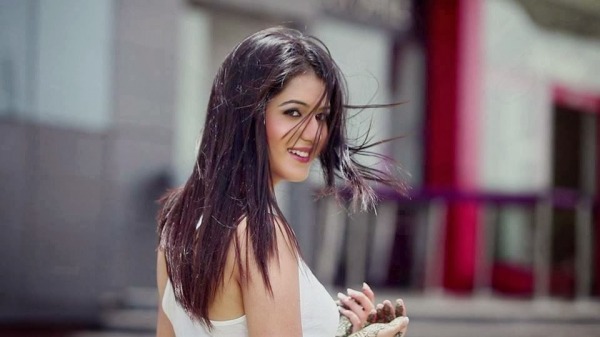 Isha Rikhi In White Dress