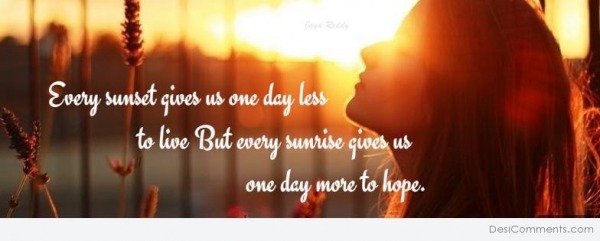 One day more to hope