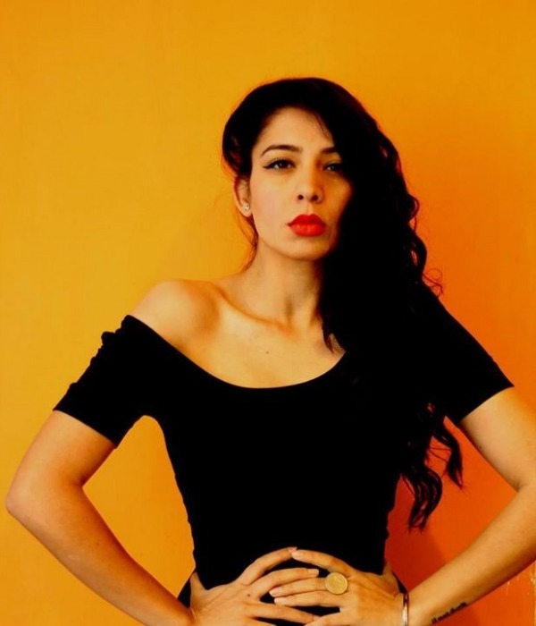 Jasmine Sandlas In Black Dress