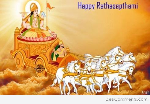 Happy rathasapthami