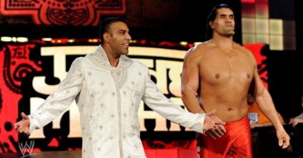 Jinder Mahal With Khali