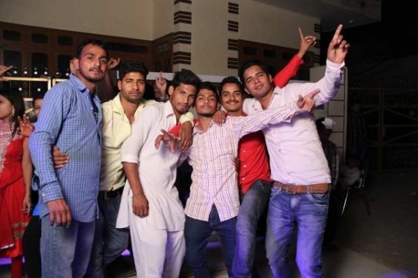 Razzy B Sidhu With His Friends