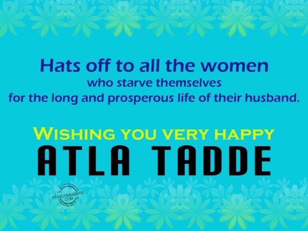 Hats off to all the women