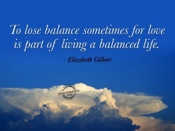 Live A Balanced Life