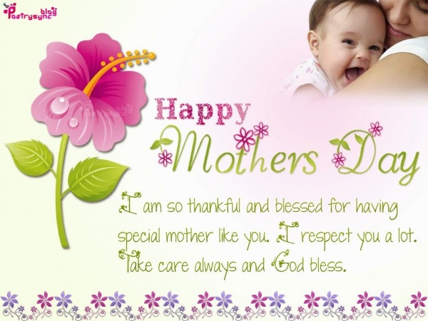 Happy Mother’s Day –  Special Mother