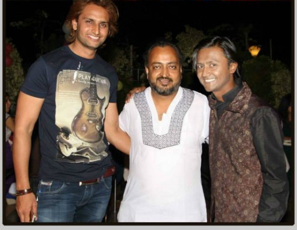 Zoeb Patel and Idris Khatri with Javed shah