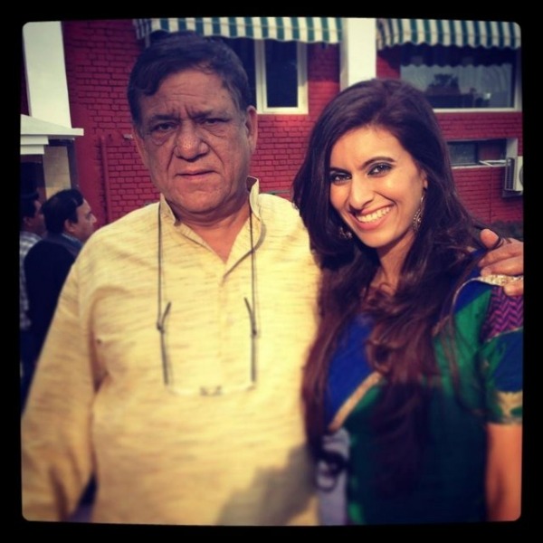 Khushboo Grewal With Om Puri