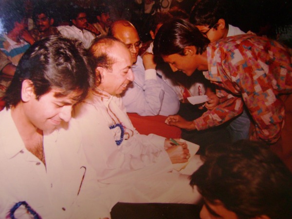 Mahendra kapoor and javed shah khajrana